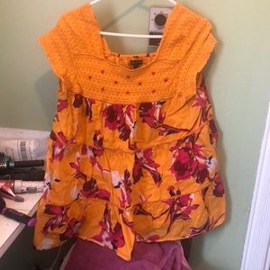 Lane Bryant Cap-Sleeve Top